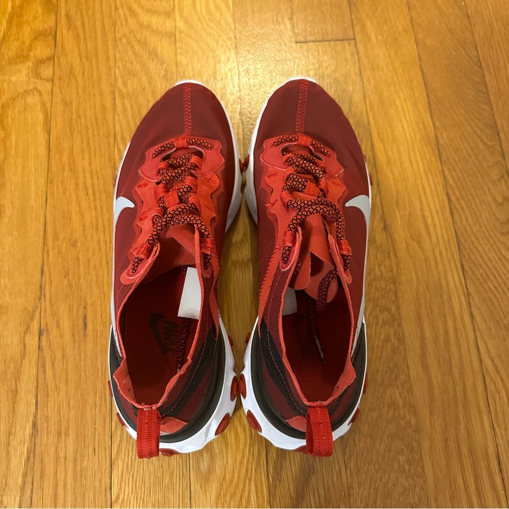 Nike React Element 55 Team Red - 8.5 - image 6